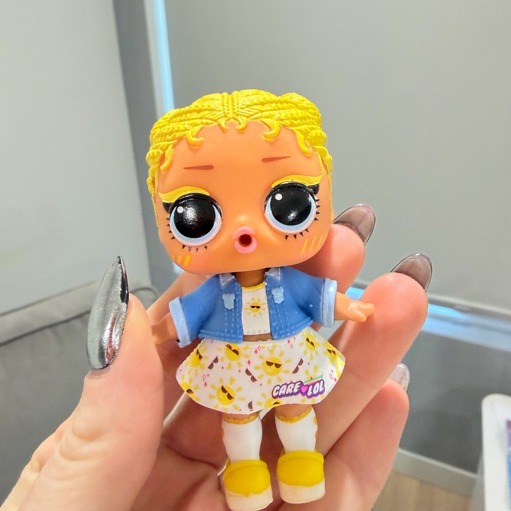 L.O.L. Surprise! Doll with Blue Jacket and Yellow Hair